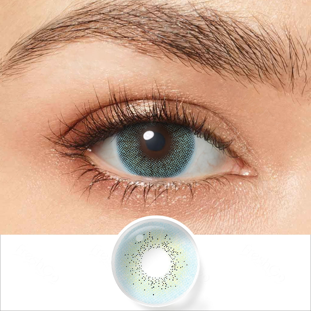 Ocean Blue Colored Contacts