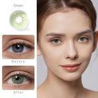 Ocean Green Colored Contacts