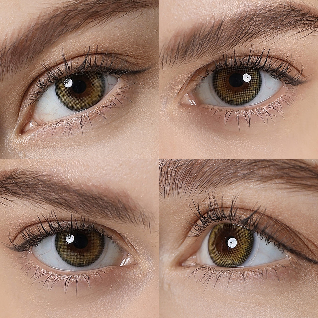 Pro Khaki Brown Colored Contacts
