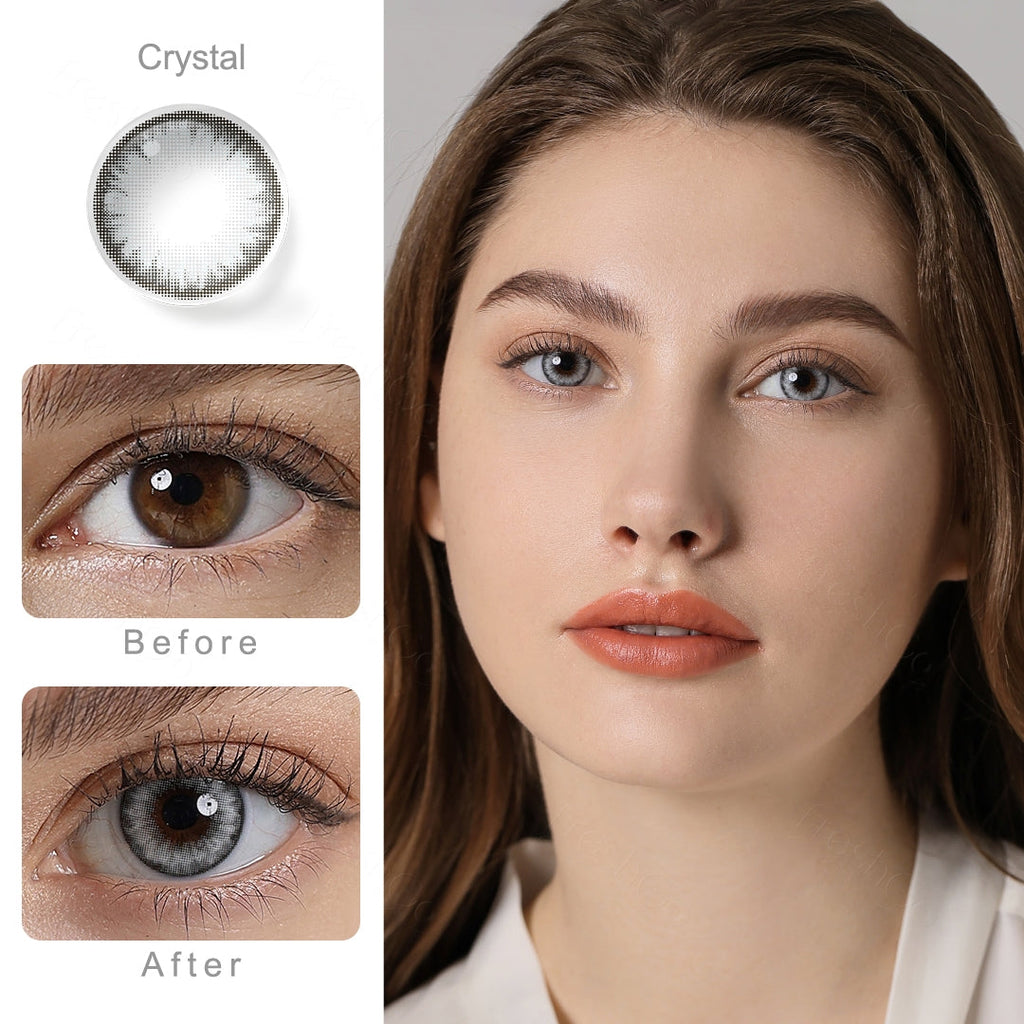 Pro Crystal Gray Colored Contacts
