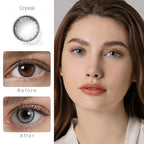 Pro Crystal Gray Colored Contacts