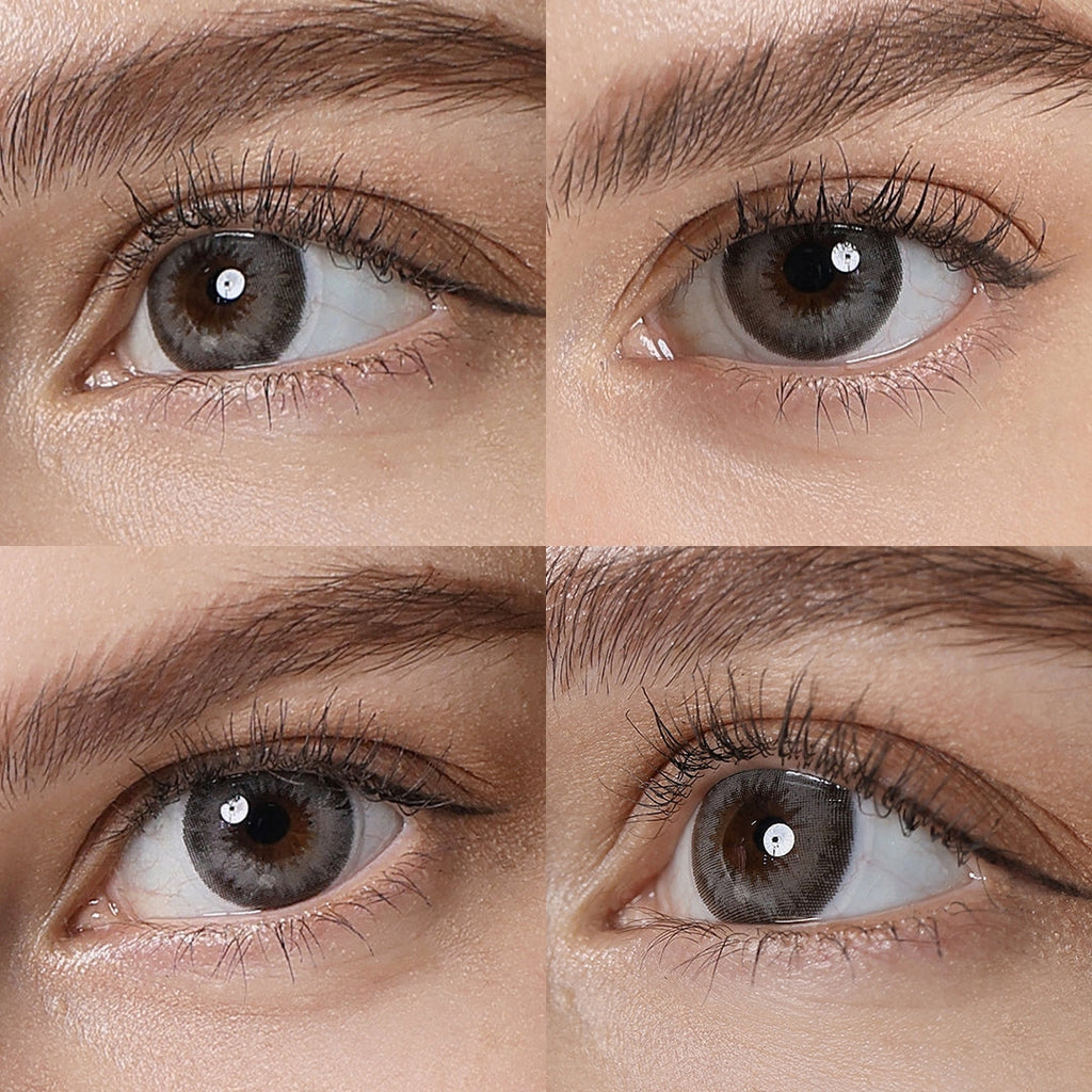 Diamond Glitter Gray Colored Contacts