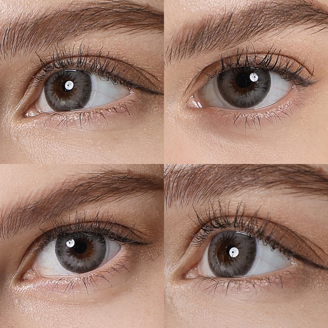 Diamond Glitter Gray Colored Contacts