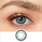 Diamond Pacific Blue Colored Contacts