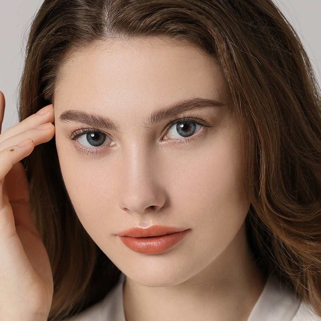 Diamond Pacific Blue Colored Contacts