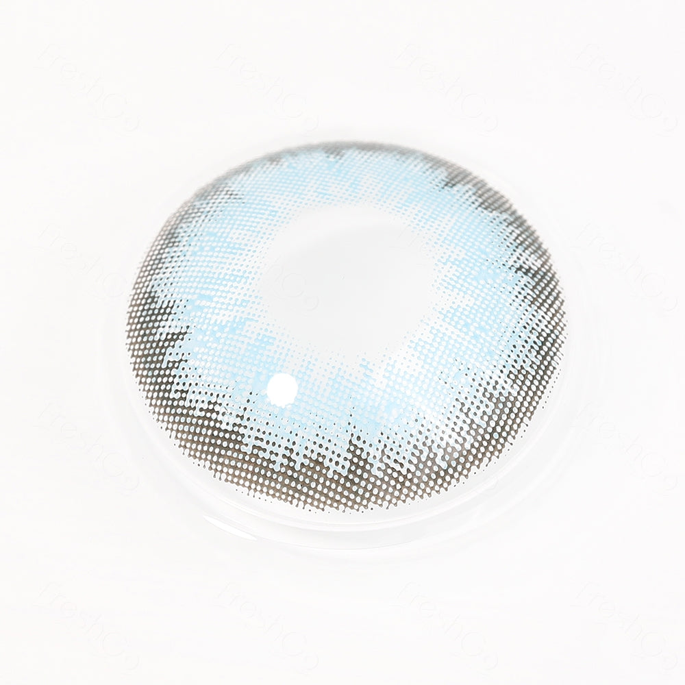 Diamond Pacific Blue Colored Contacts