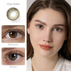 Diamond Gray Green Colored Contacts