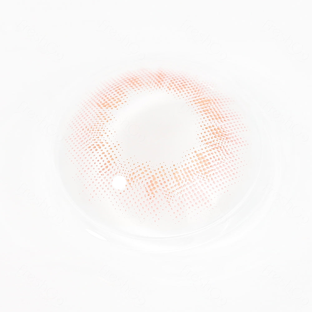 Spanish Real Peach Colored Contacts