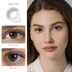Spanish Real Sky Colored Contacts