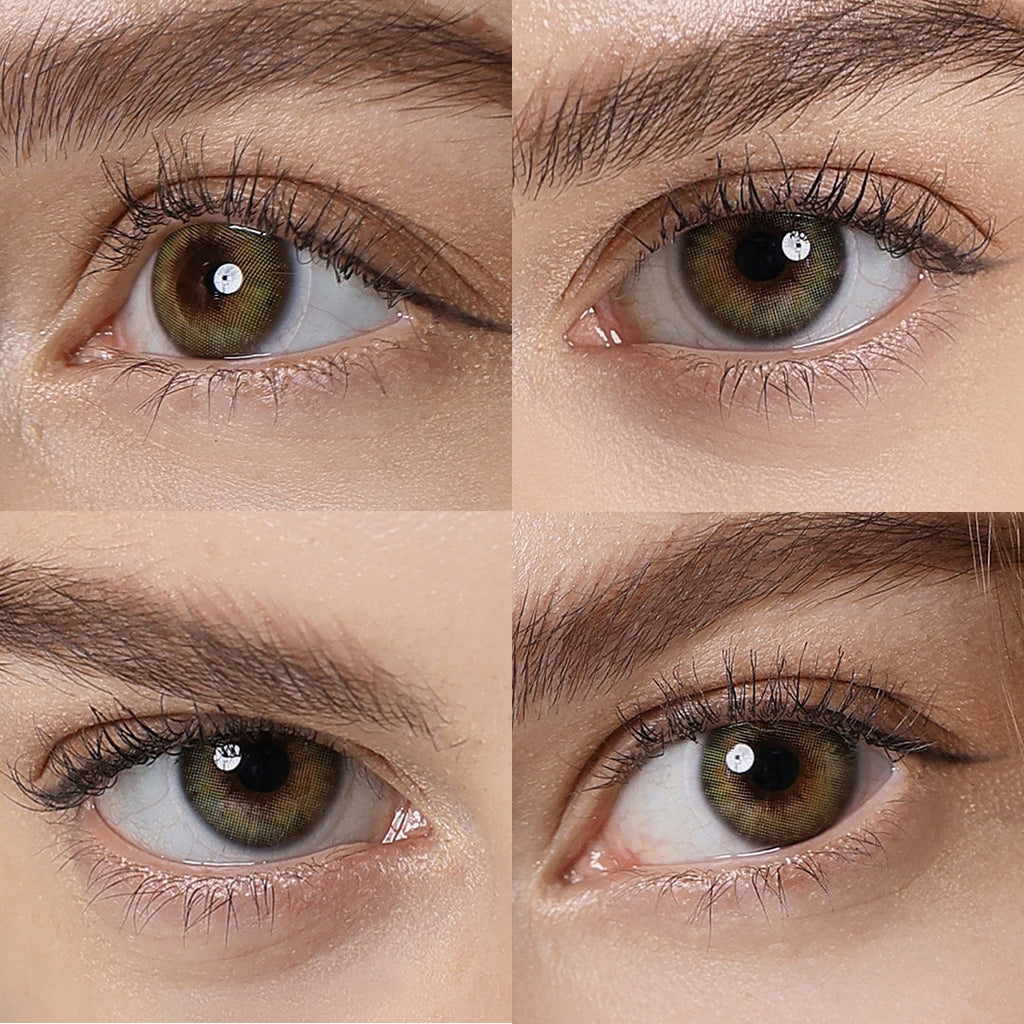 Spanish Real Olive Colored Contacts