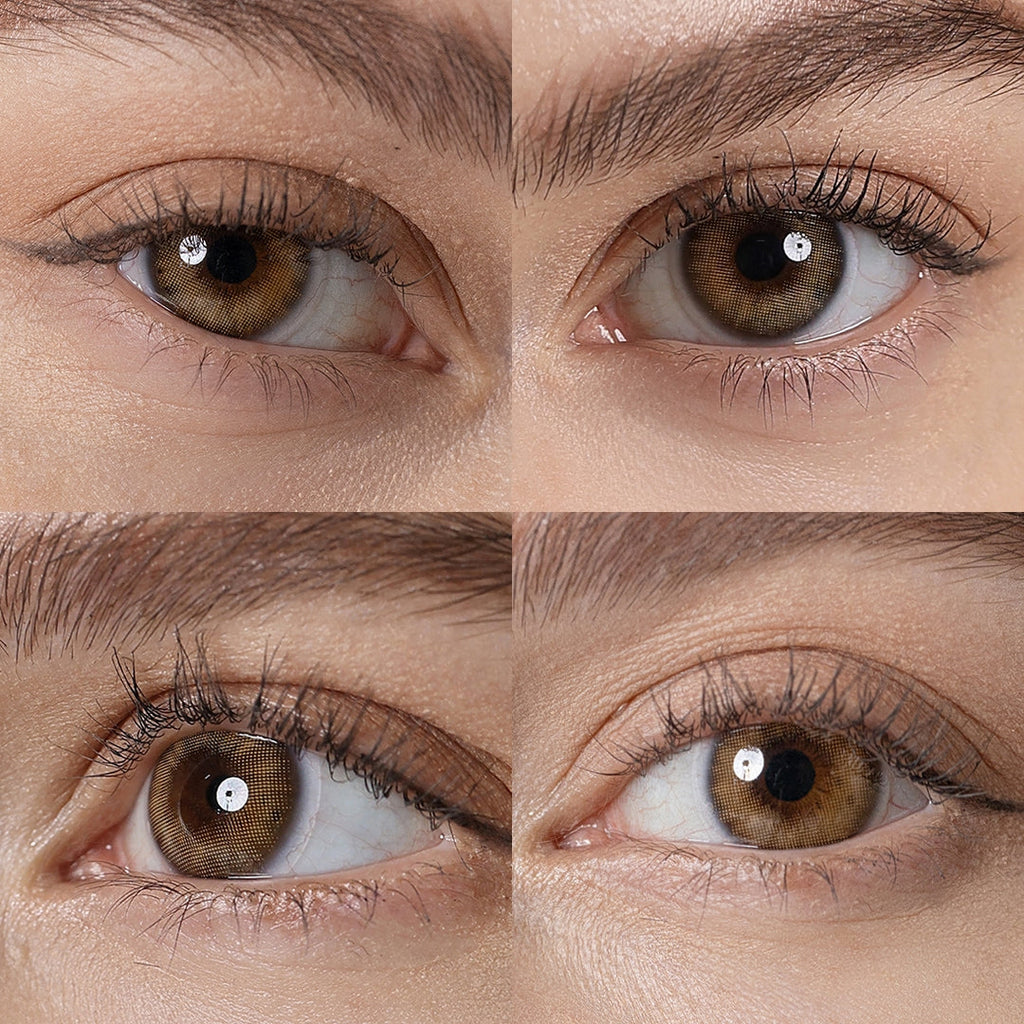 Spanish Real Hazel Colored Contacts