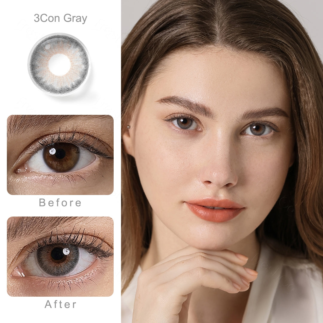 Symphony 3Con Gray Colored Contacts