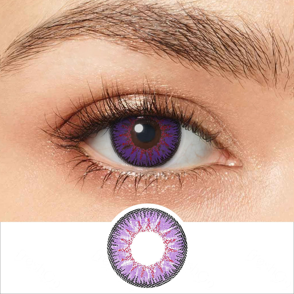 Nonno Violet Purple Colored Contacts Main image