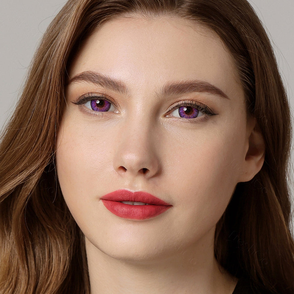 Nonno Violet Purple Colored Contacts