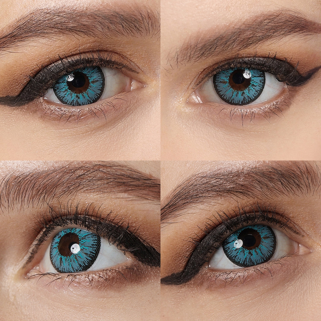 Nonno Polar Blue Colored Contacts