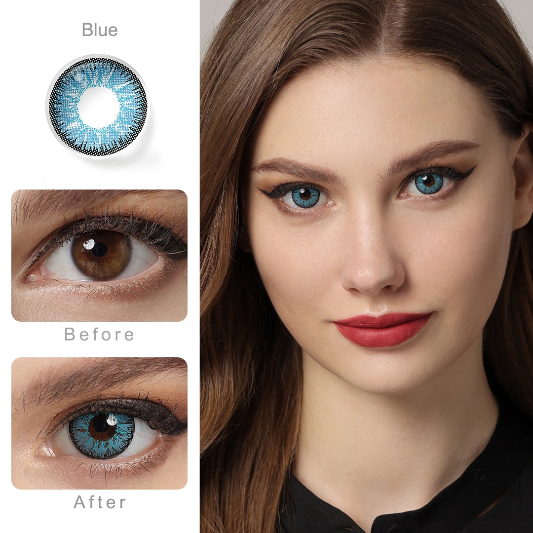 Nonno Polar Blue Colored Contacts Secondary image