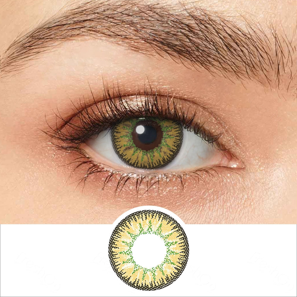 Nonno Hazel Yellow Colored Contacts Main image