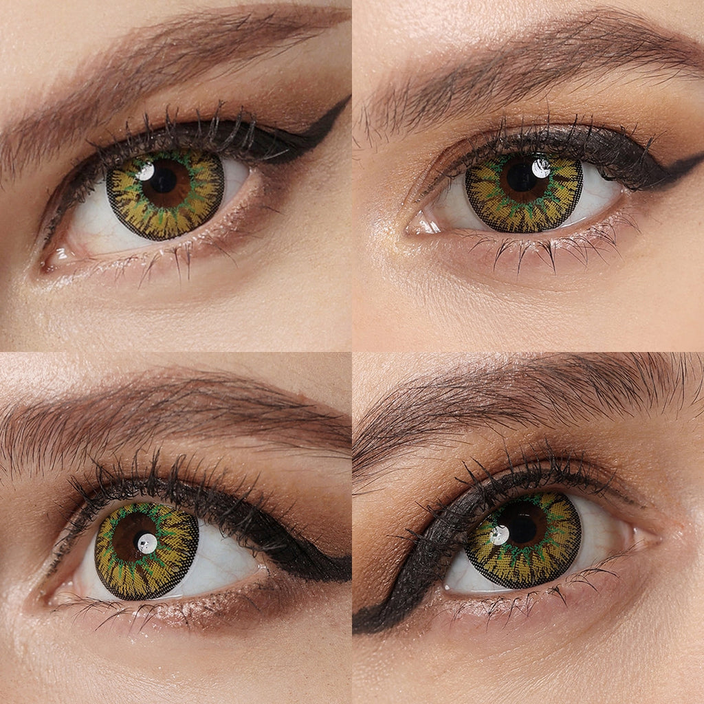 Nonno Hazel Yellow Colored Contacts
