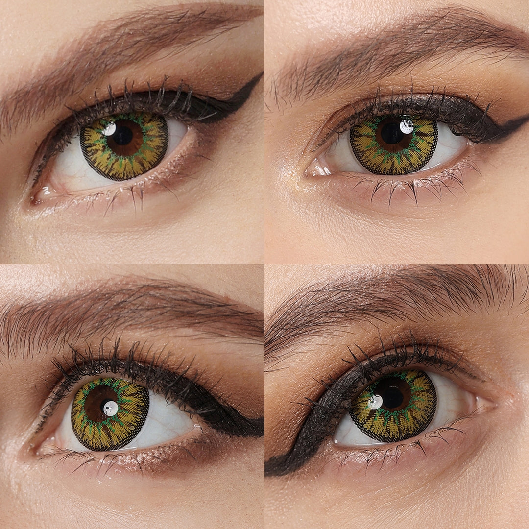 Nonno Hazel Yellow Colored Contacts