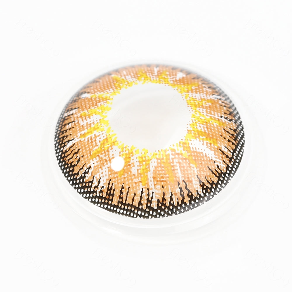 Nonno Sparkle Brown Colored Contacts