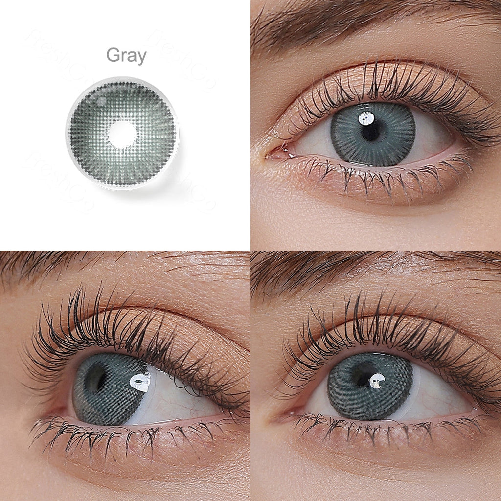 Fiesta Gray Colored Contacts