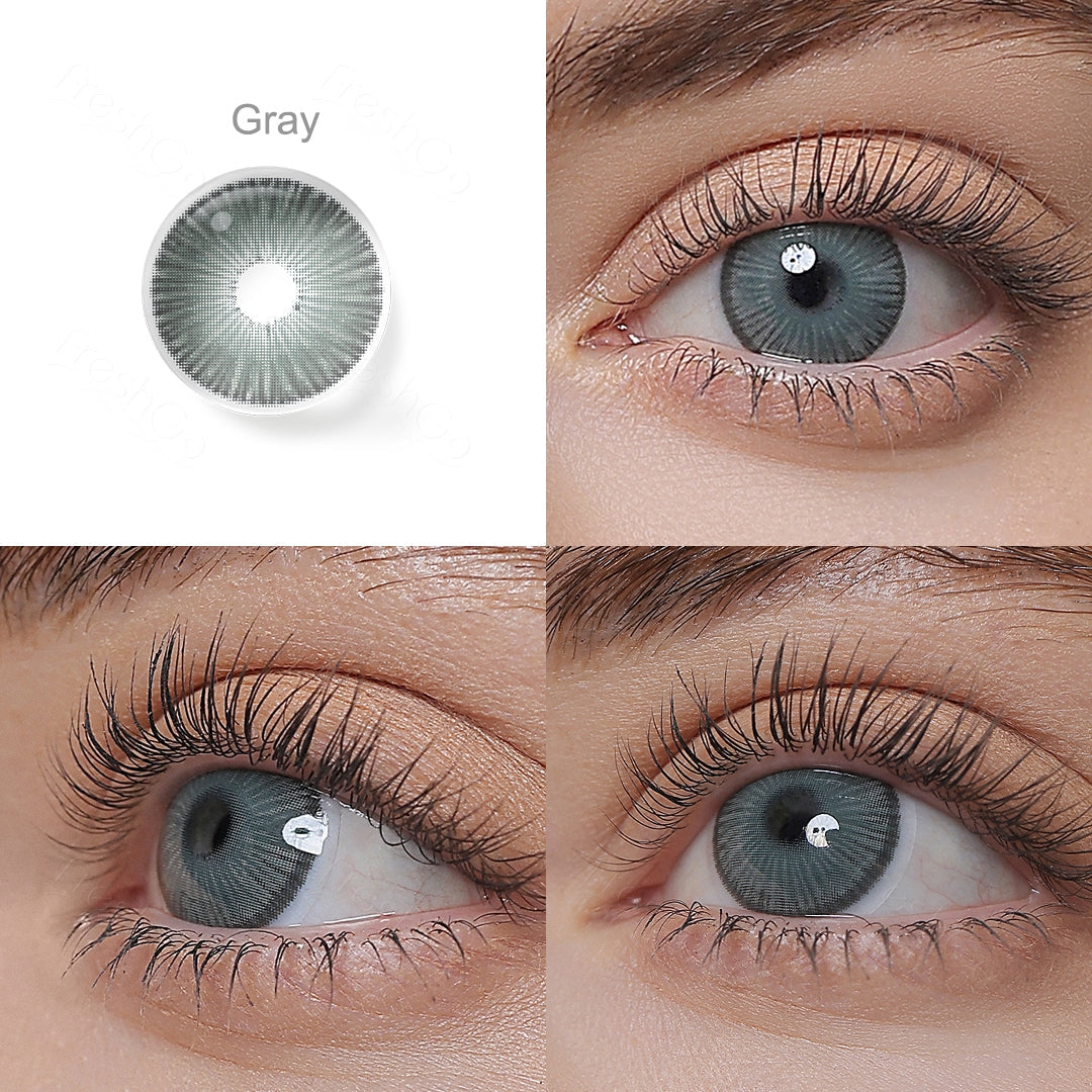 Fiesta Gray Colored Contacts