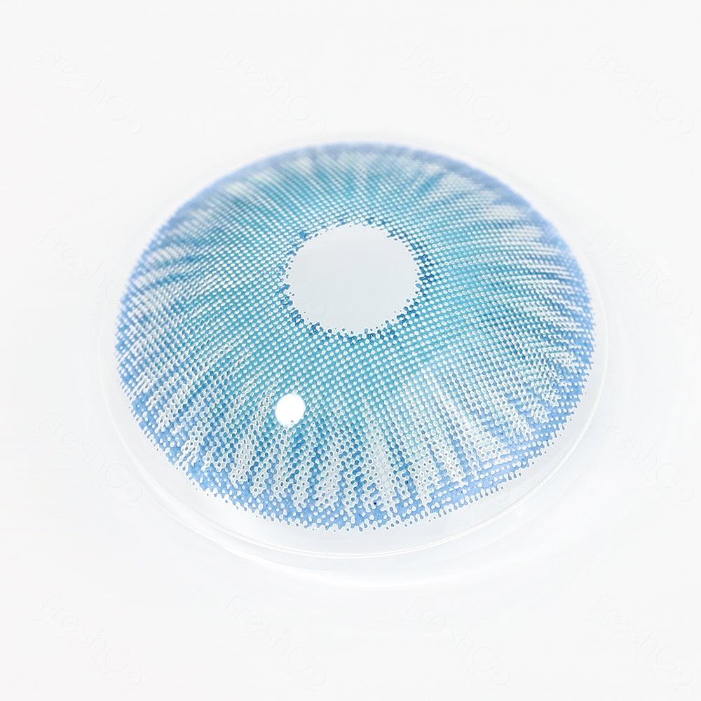 Fiesta Blue Colored Contacts
