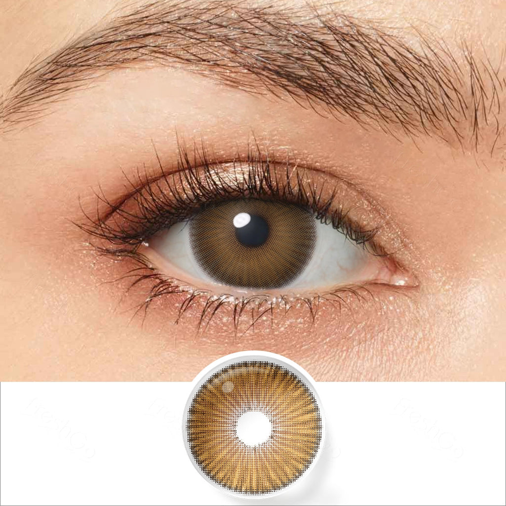 Fiesta Brown Colored Contacts
