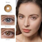 Fiesta Brown Colored Contacts