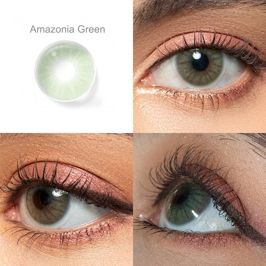 Amazonia Green Colored Contacts