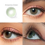 Amazonia Green Colored Contacts