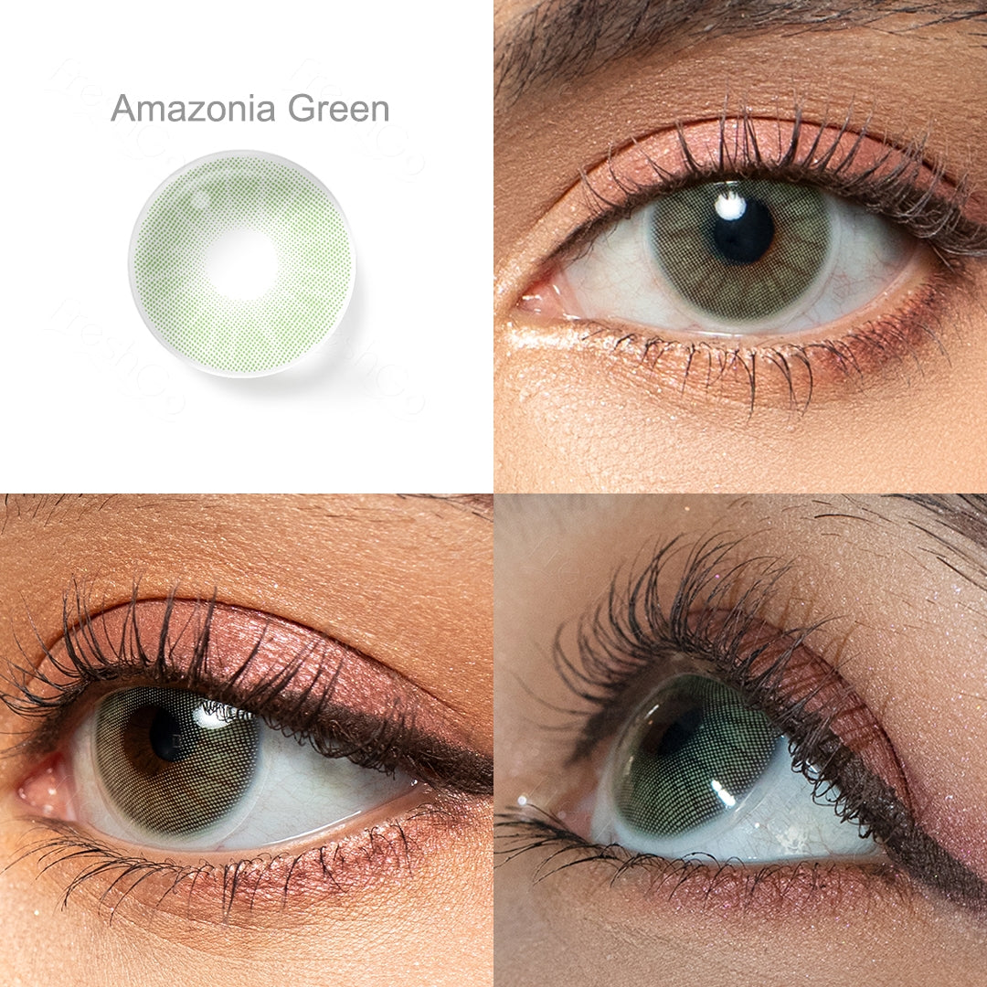 Amazonia Green Colored Contacts