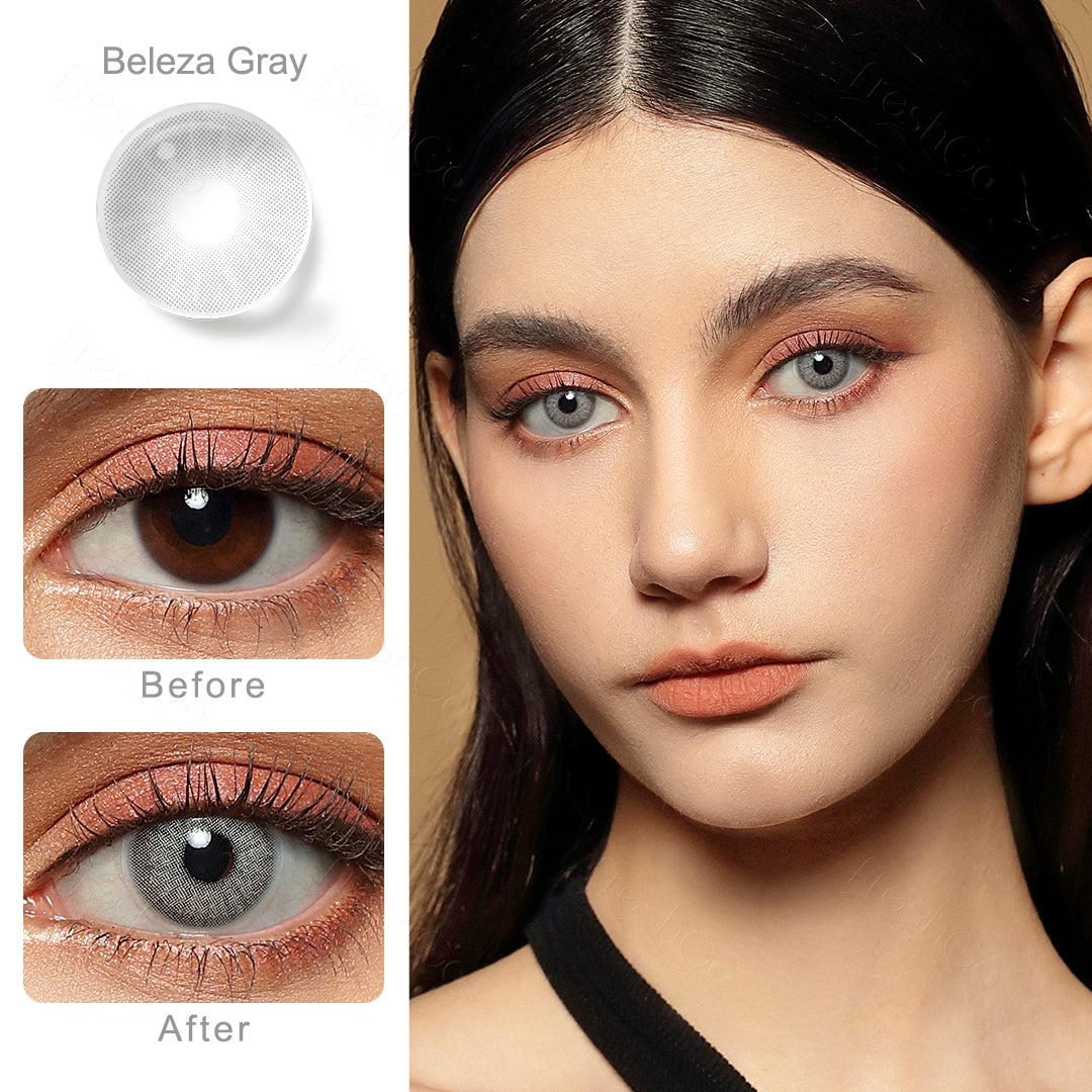 Beleza Gray Colored Contacts