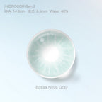 Bossa Nova Gray Colored Contacts