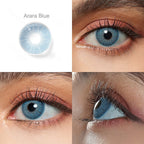 Arara Blue Colored Contacts
