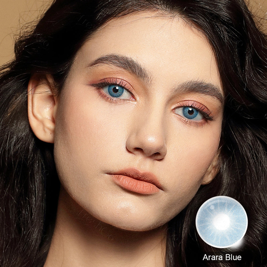 Arara Blue Colored Contacts