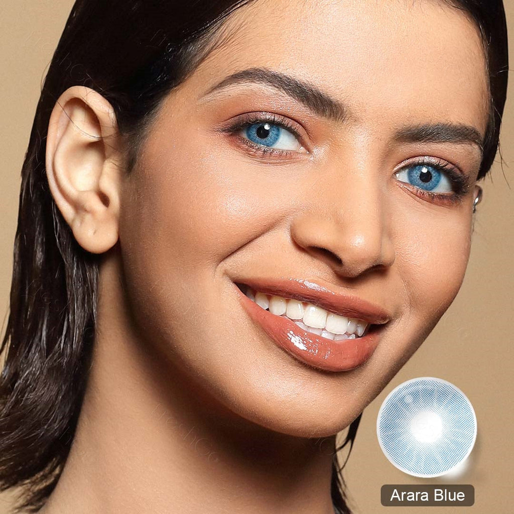 Arara Blue Colored Contacts