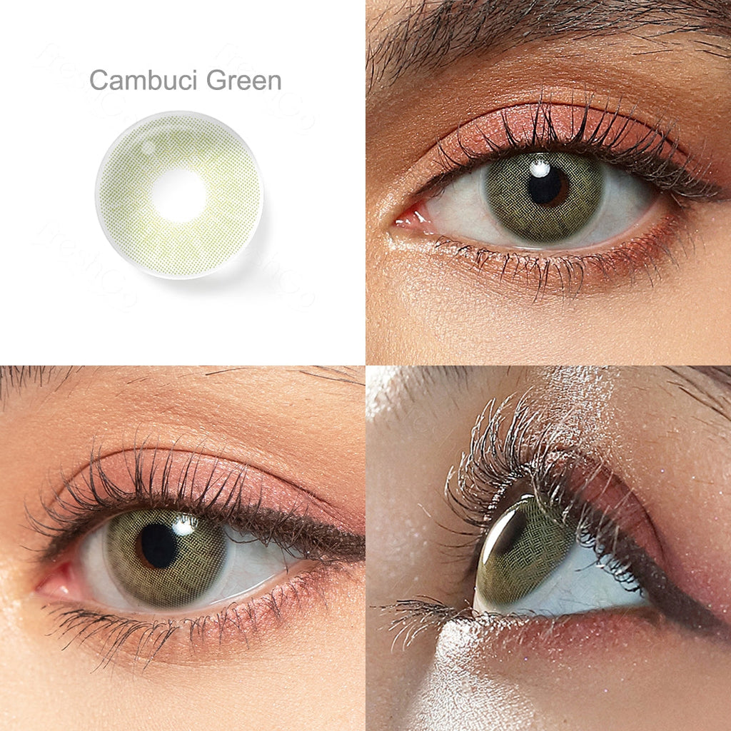 Cambuci Green Colored Contacts