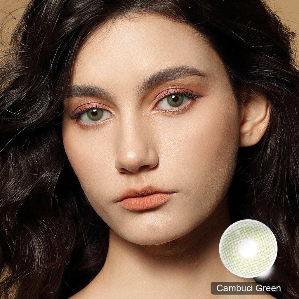 Cambuci Green Colored Contacts