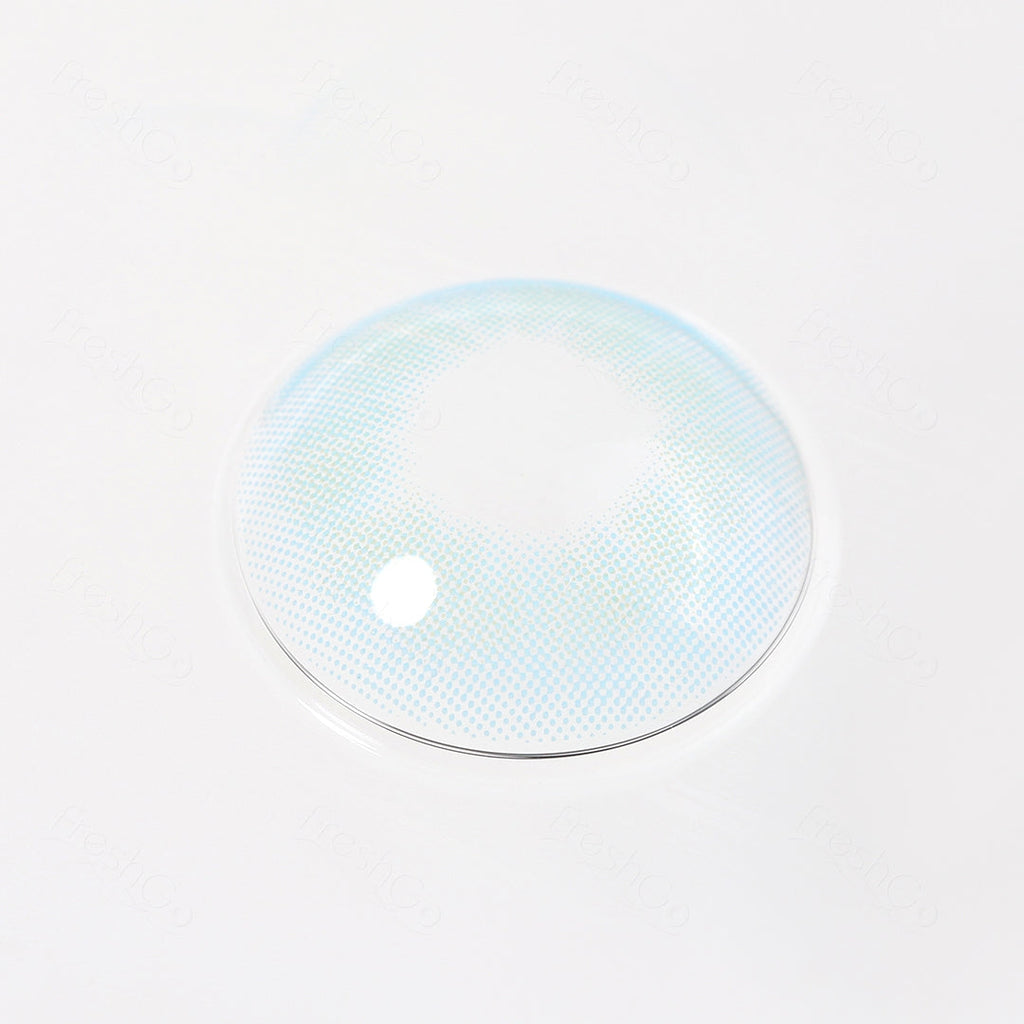 Cloud Light Blue Colored Contacts