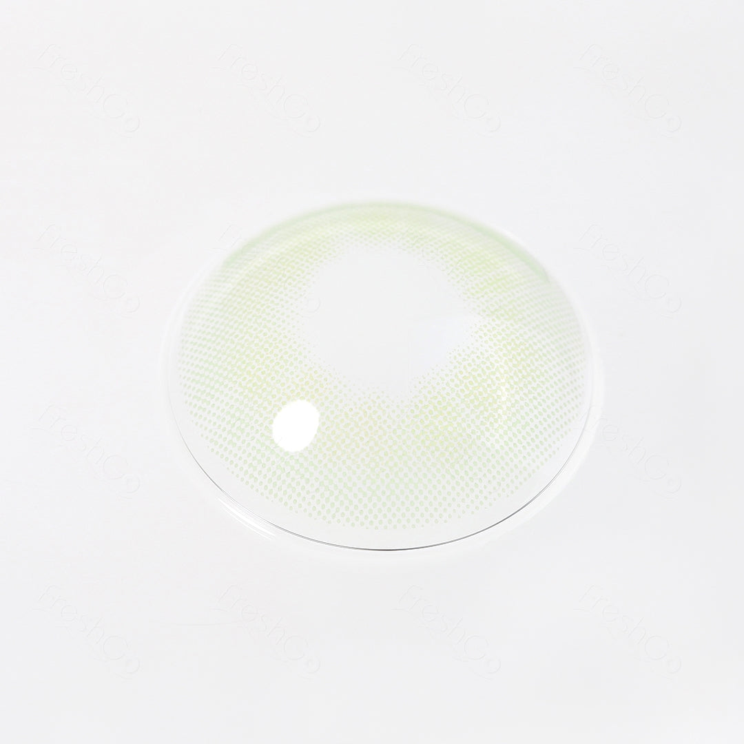 Cloud Light Green Colored Contacts