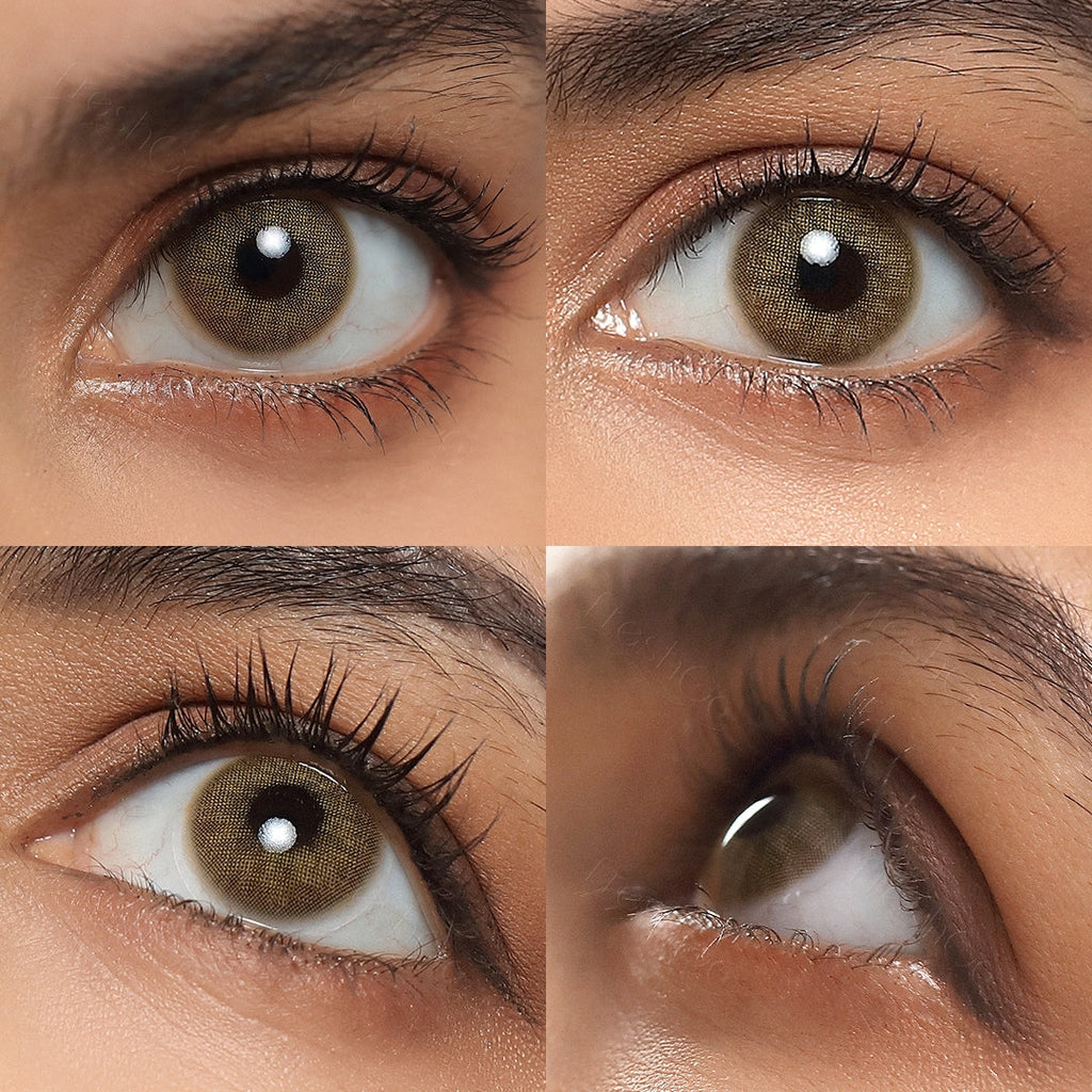 Cloud Brown Colored Contacts