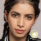 Cloud Brown Colored Contacts