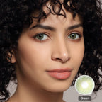 Cloud Green Colored Contacts