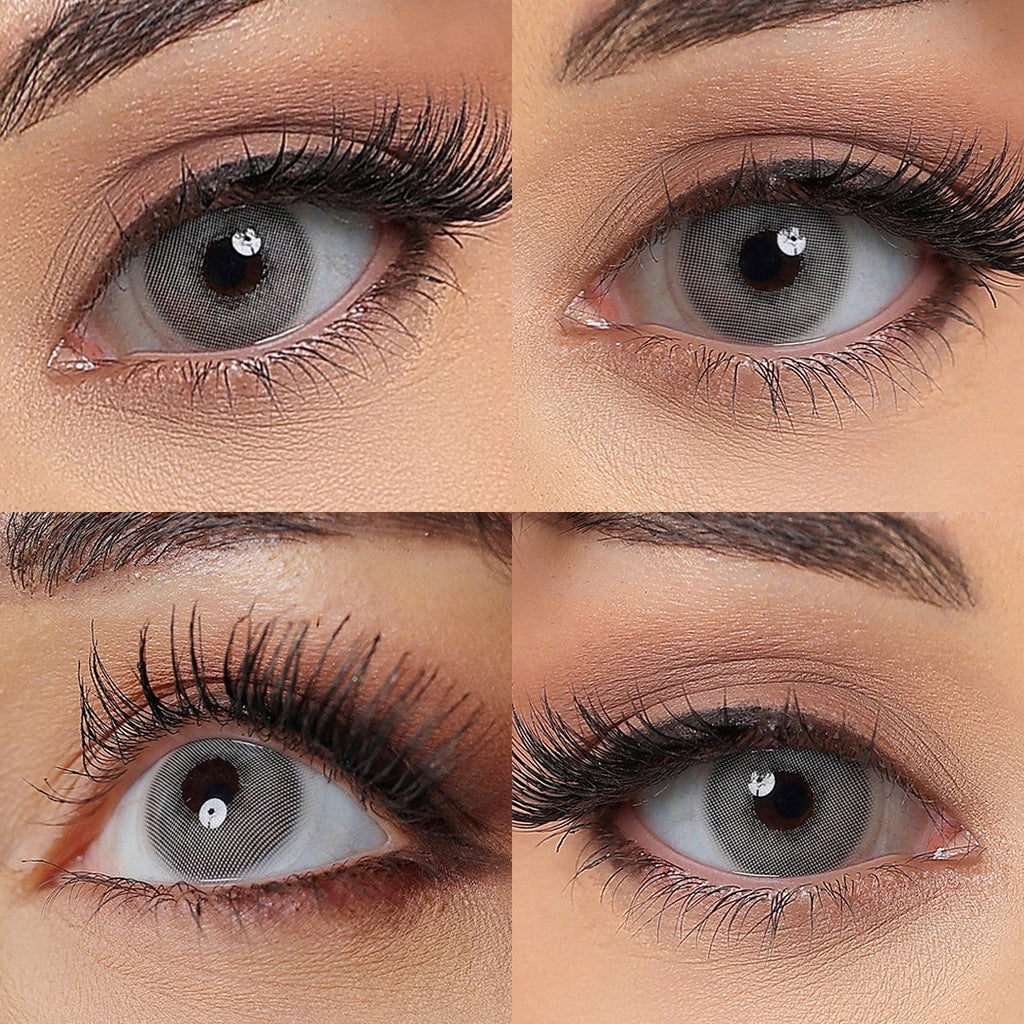 Silver Gray Colored Contacts