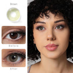 Mori Alaska Brown Colored Contacts