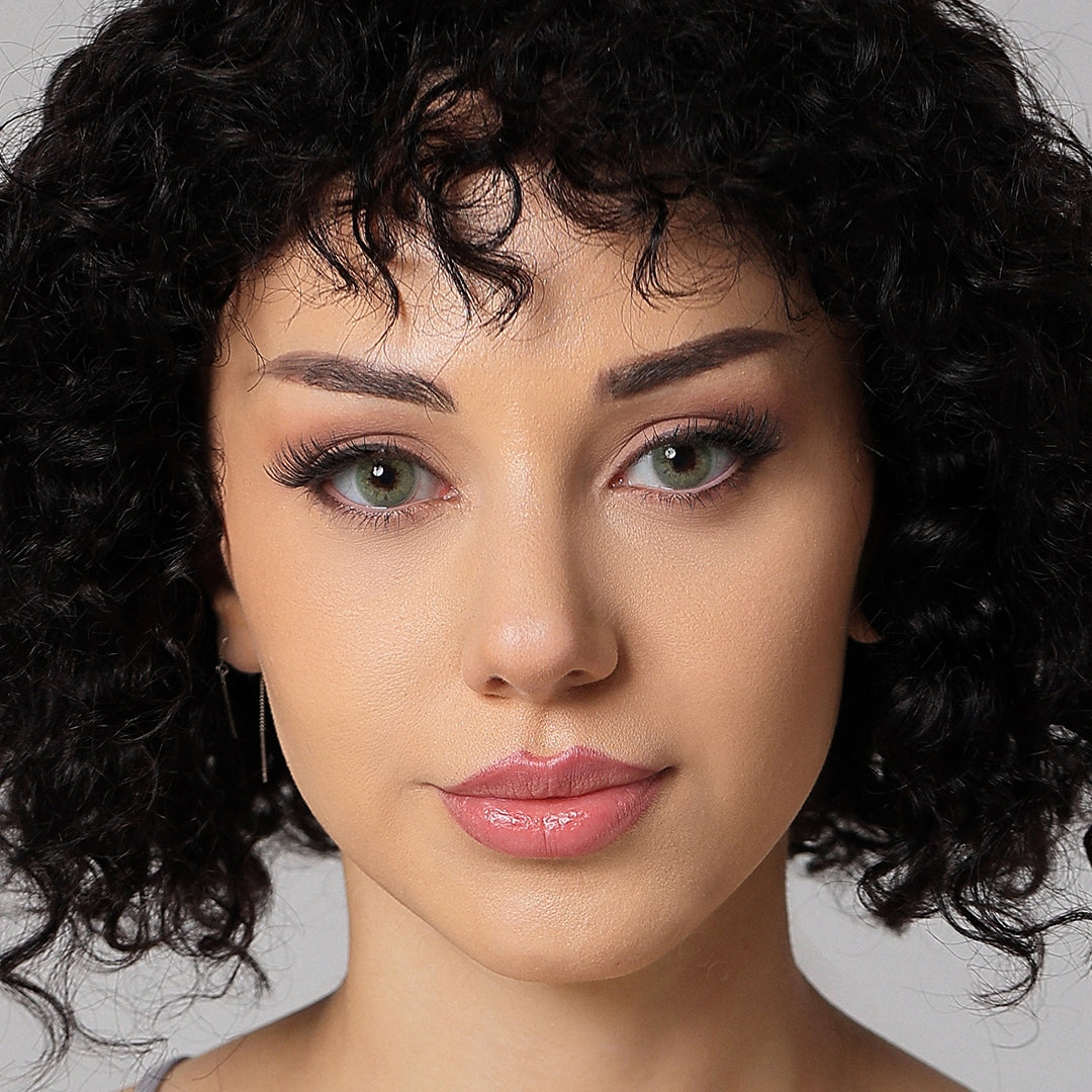 Mori Sage Green Colored Contacts
