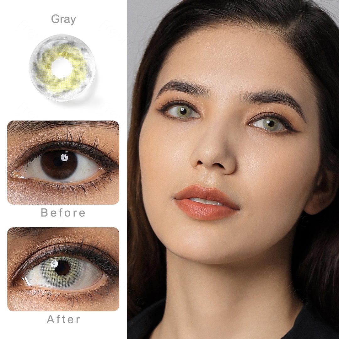 Yukon Gray Colored Contacts Secondary image