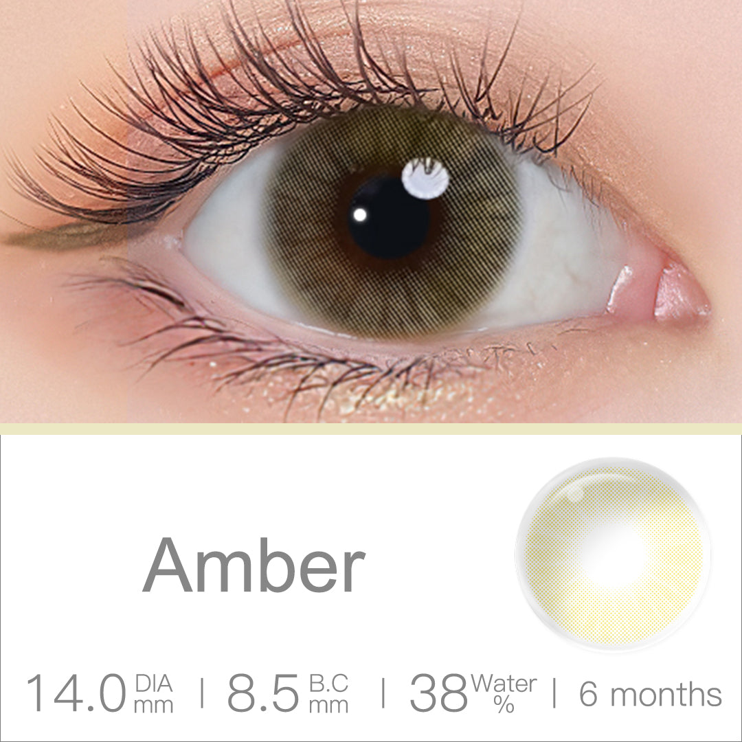 Queen Amber Colored Contacts Main image