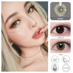 Queen Amber Colored Contacts